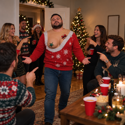 Santa Joy™ Funny Christmas Sweater